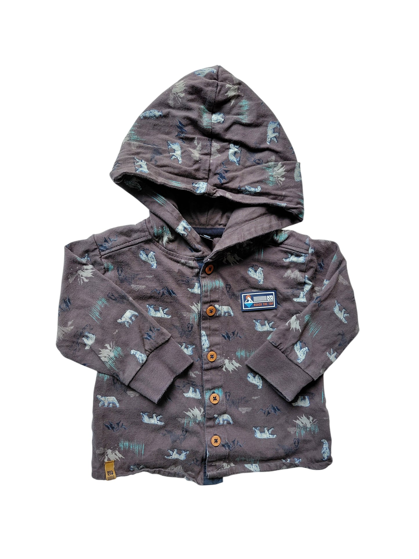 Chemise à capuche - Nano - 12 Mois