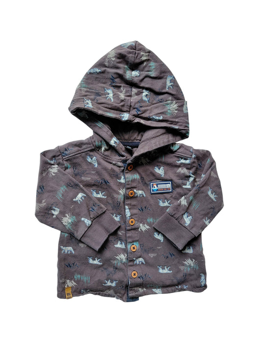 Chemise à capuche - Nano - 12 Mois