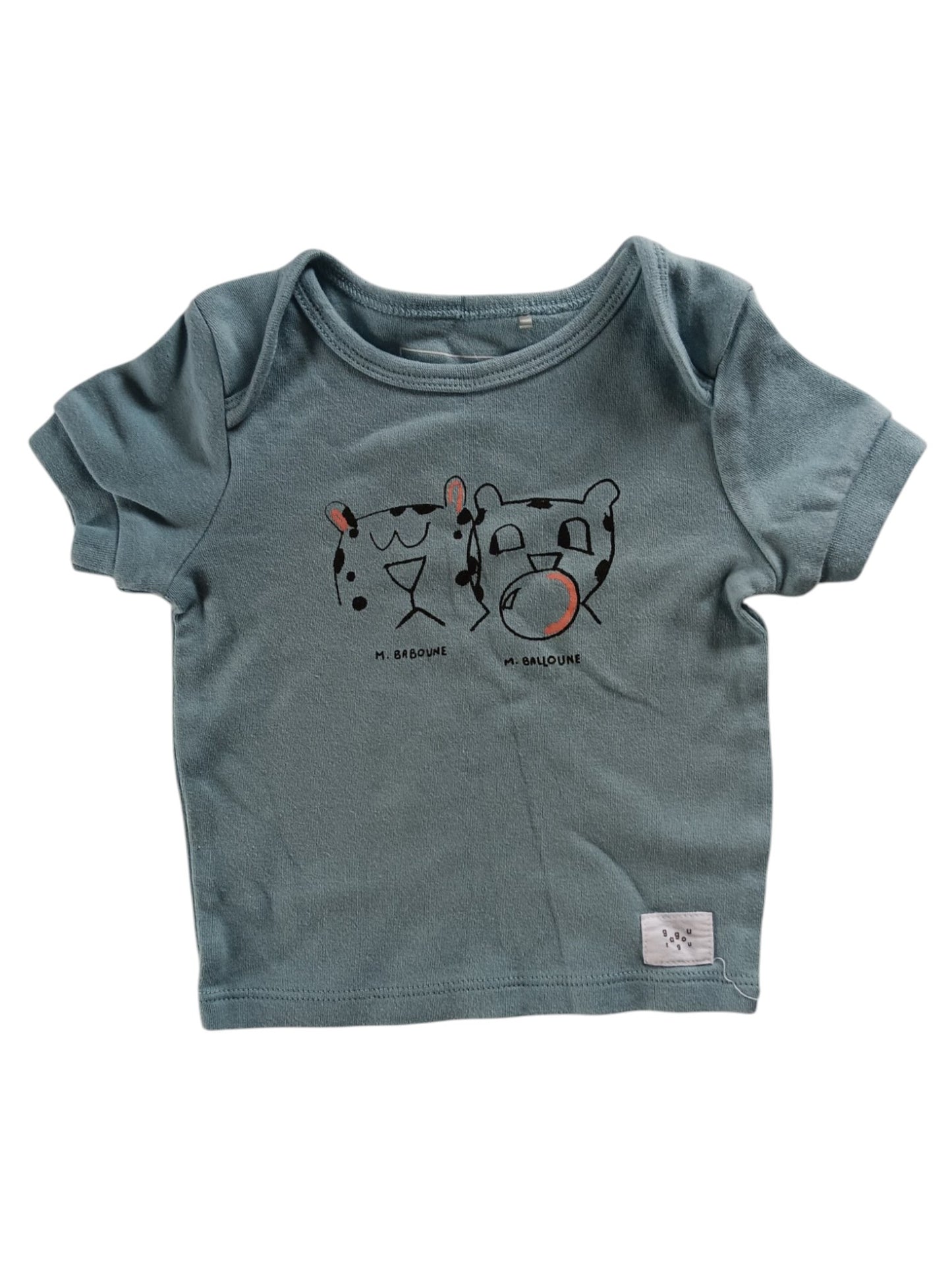 T-Shirt - Gagou Bio - 6 Mois