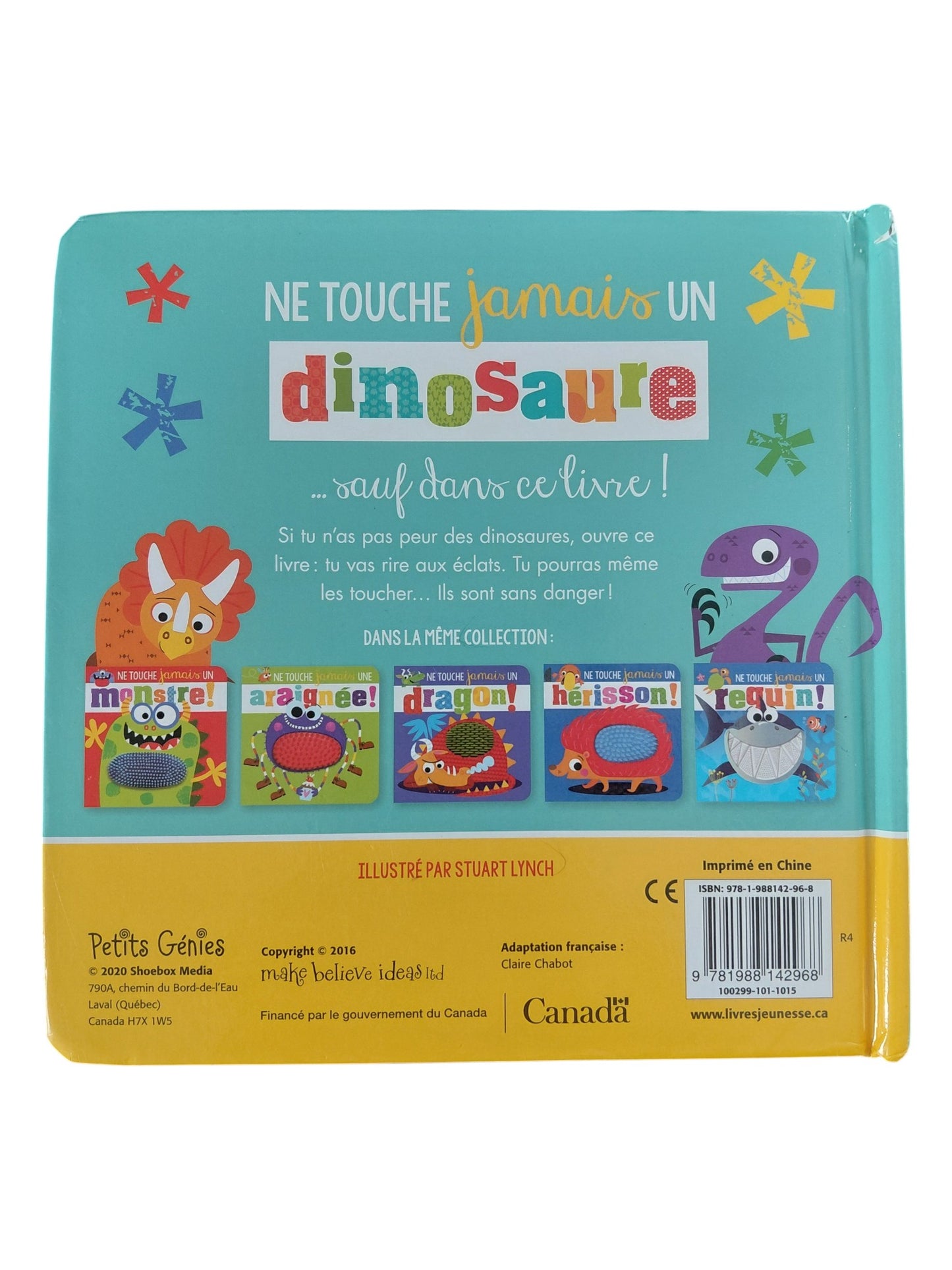 Ne touche jamais un dinosaure!