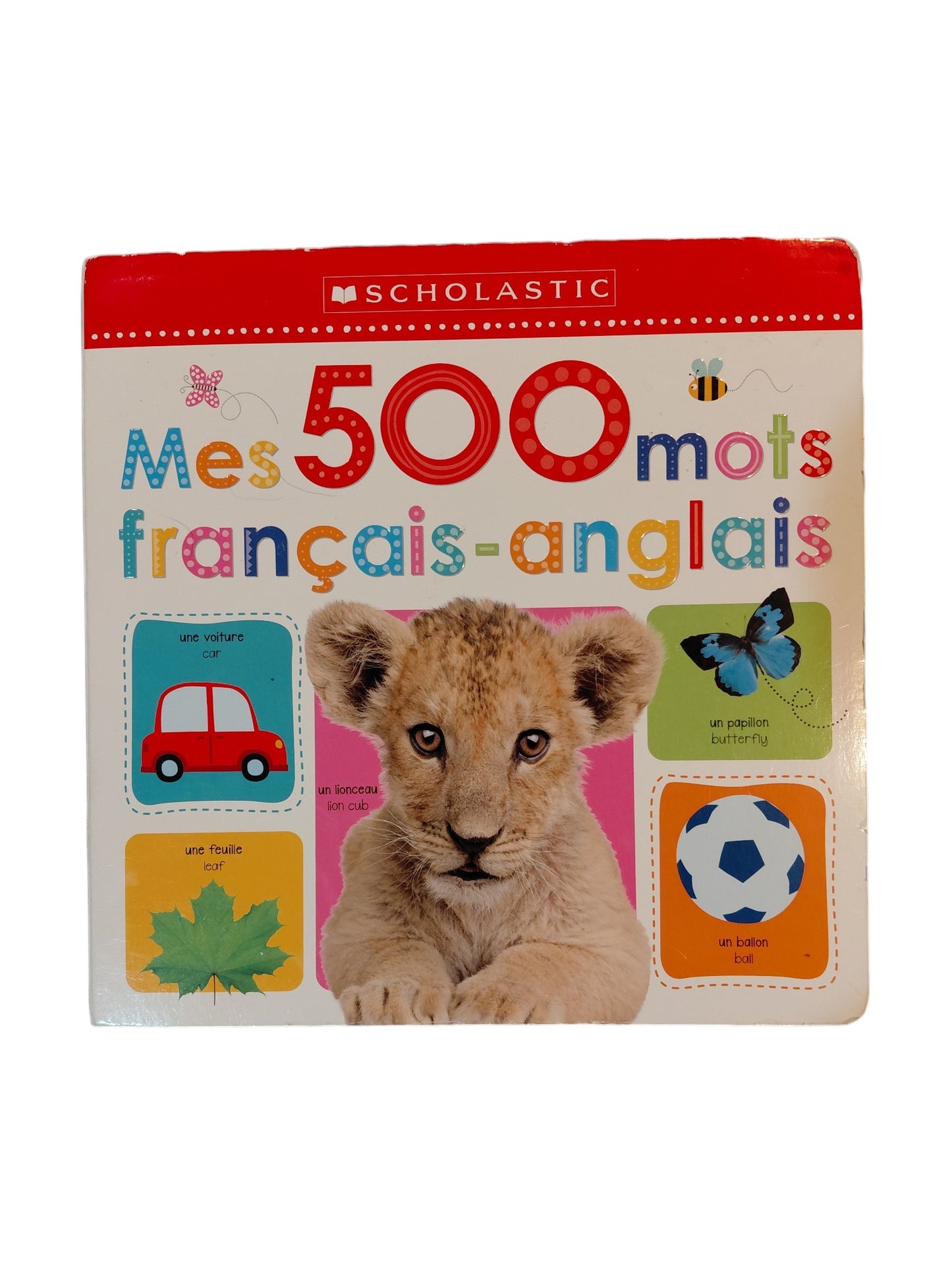 Mes 500 mots français-anglais
