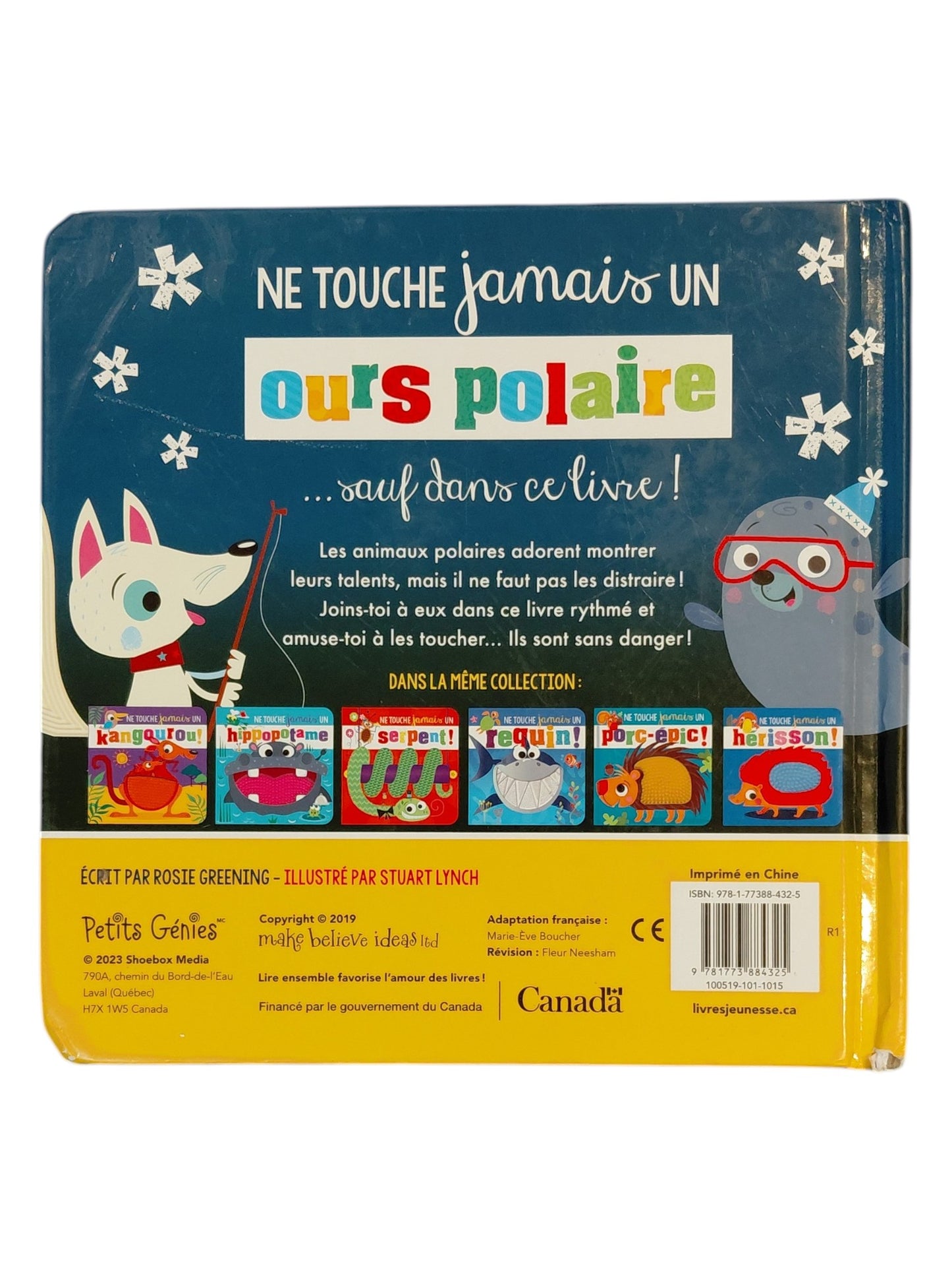 Ne touche jamais un ours polaire!
