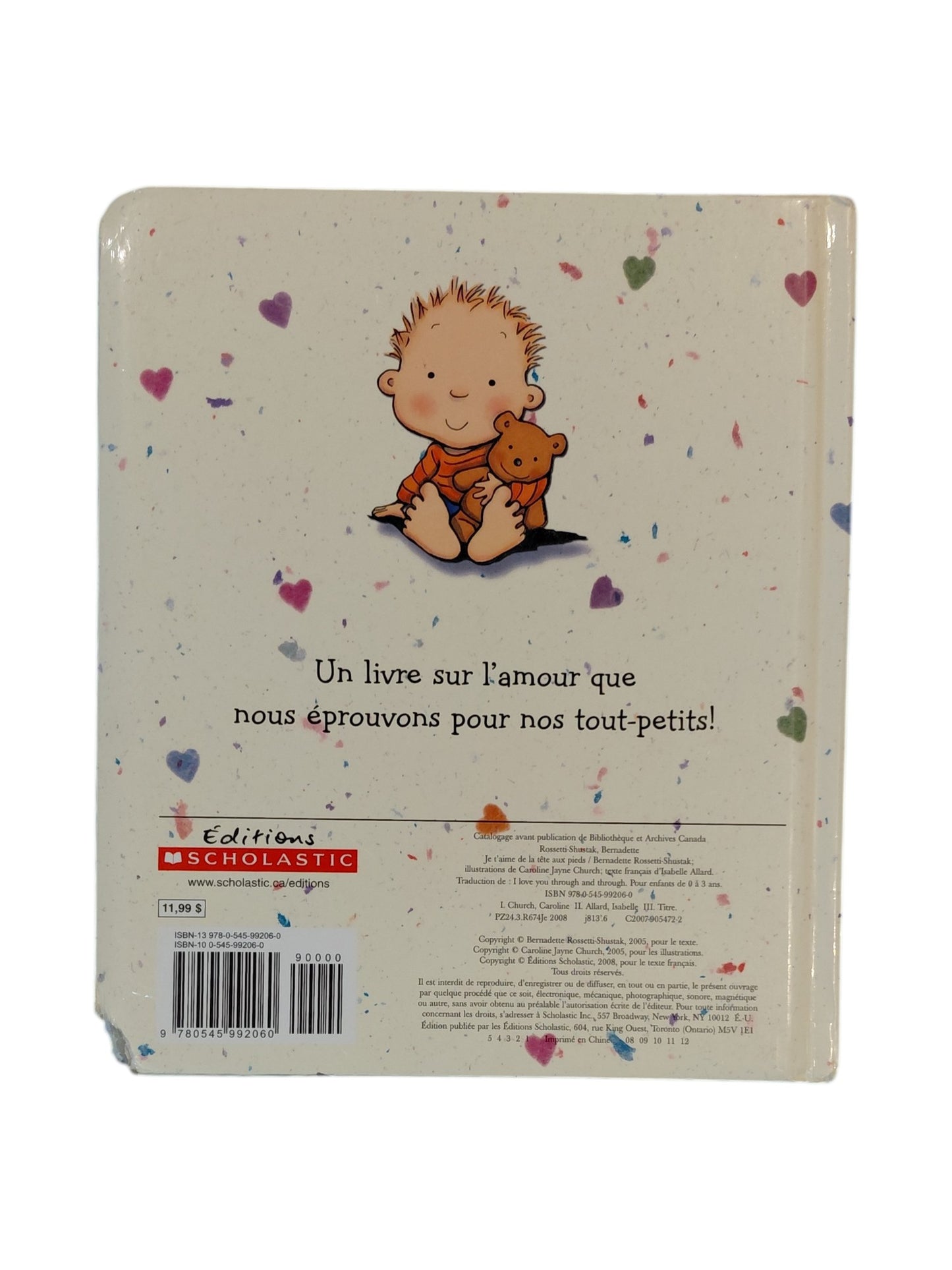 Je t'aime de la tête aux pieds