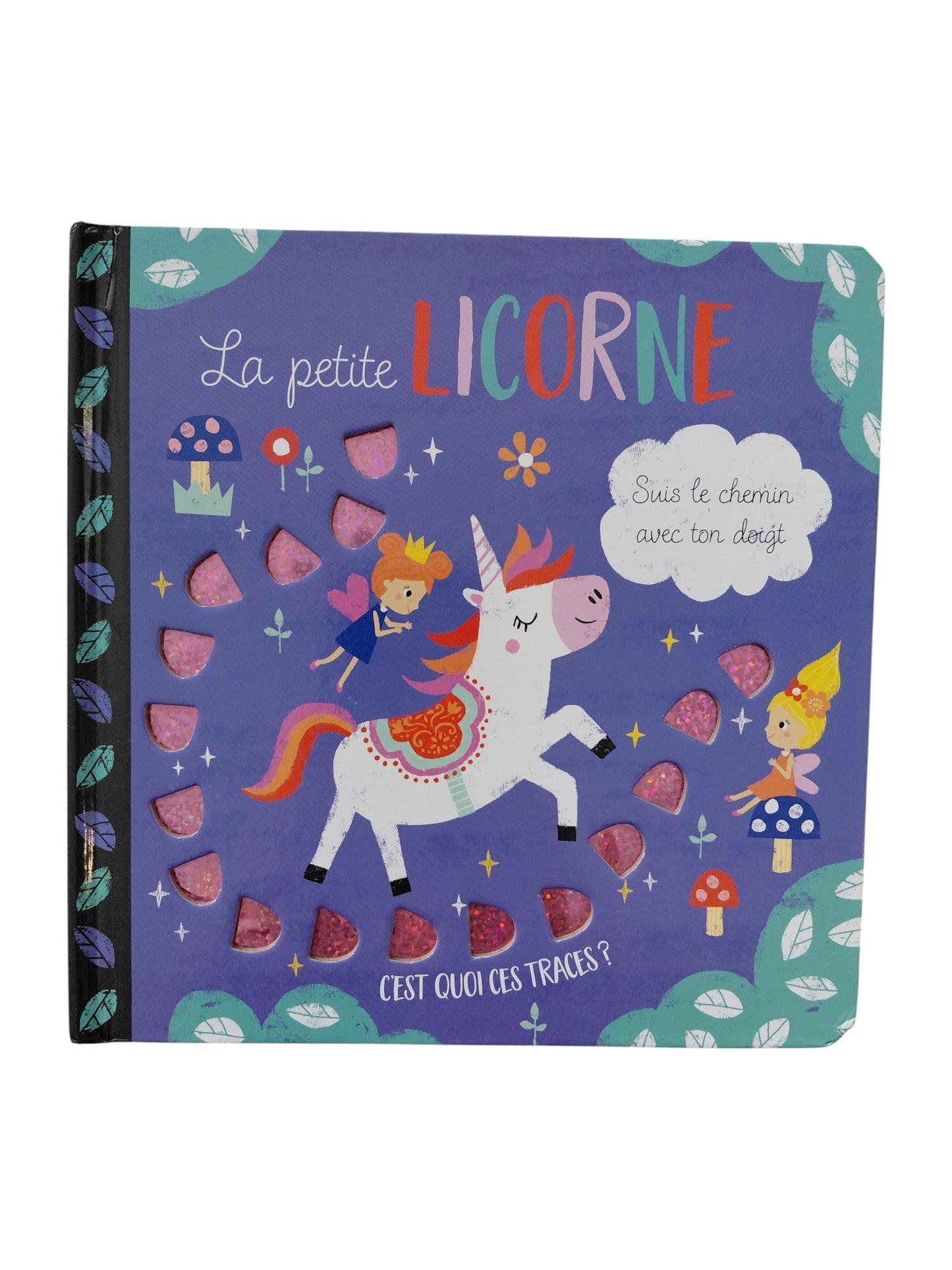 La petite licorne : suis le chemin avec ton doigt