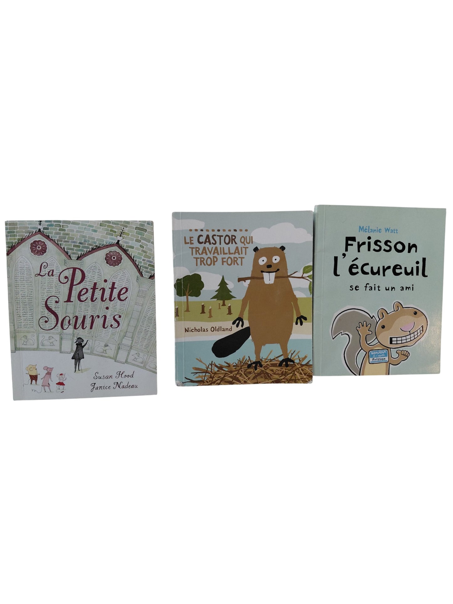 Trio de petits livres