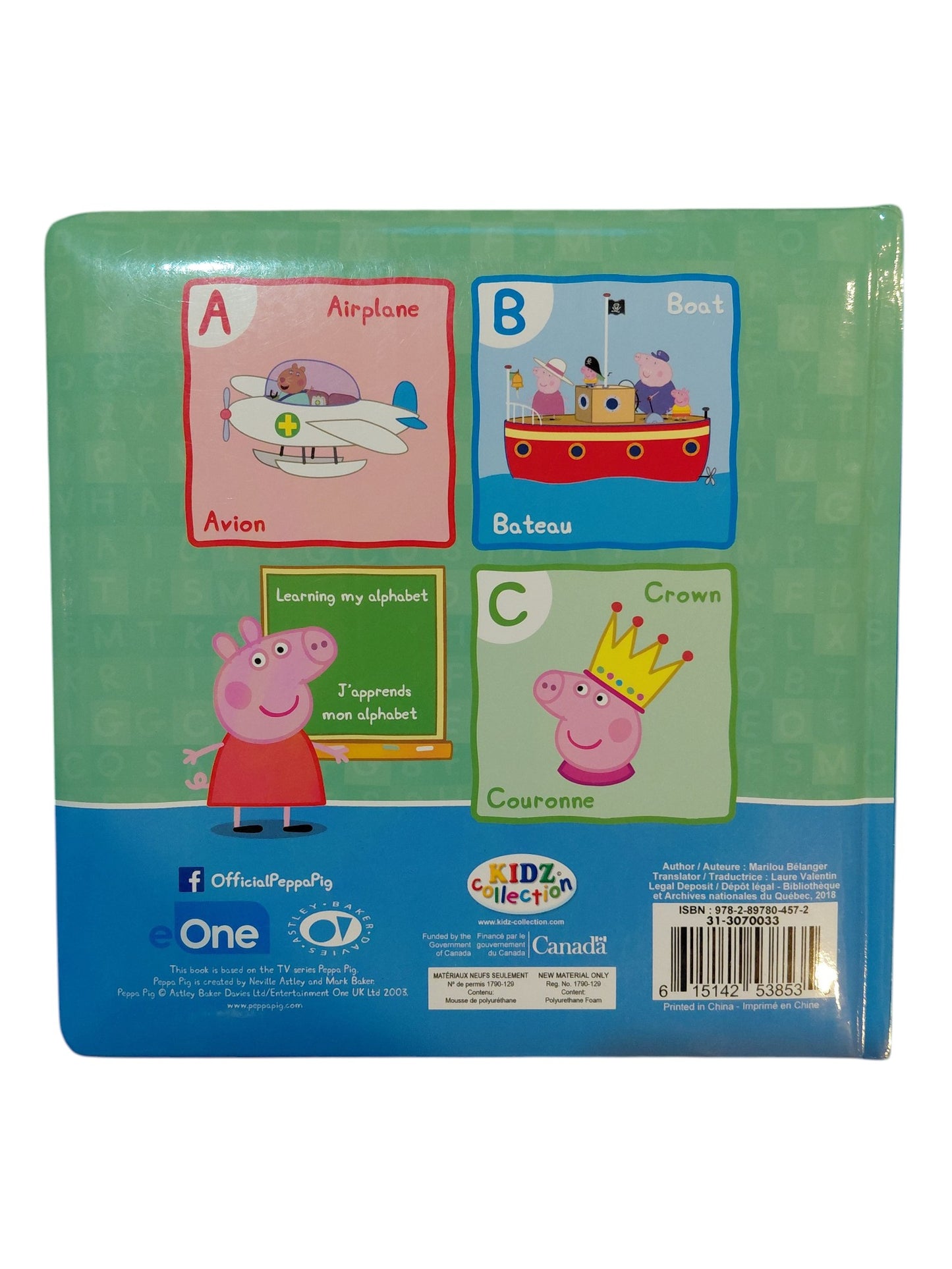 Peppa Pig : j'apprends mon alphabet