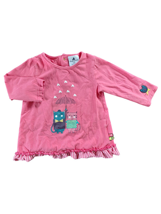 Robe - Chapô Pointu - 12 Mois