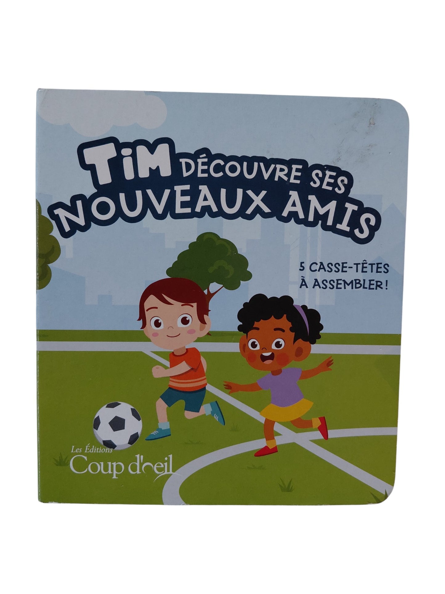 Tim découvre ses nouveaux amis - Livre casse-têtes