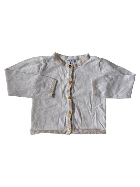Cardigan - Carter's - 24 Mois *Léger imparfait.