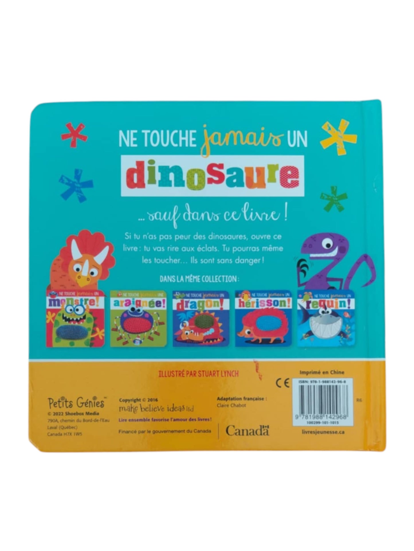 Ne touche jamais un dinosaure!
