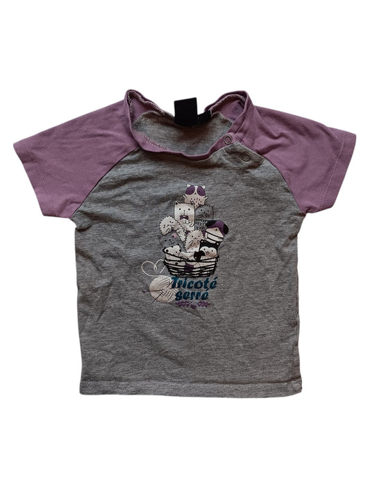 T-Shirt - Z/C - 12 mois