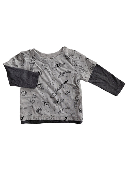 Chandail à manches longues - George - 12-18 Mois