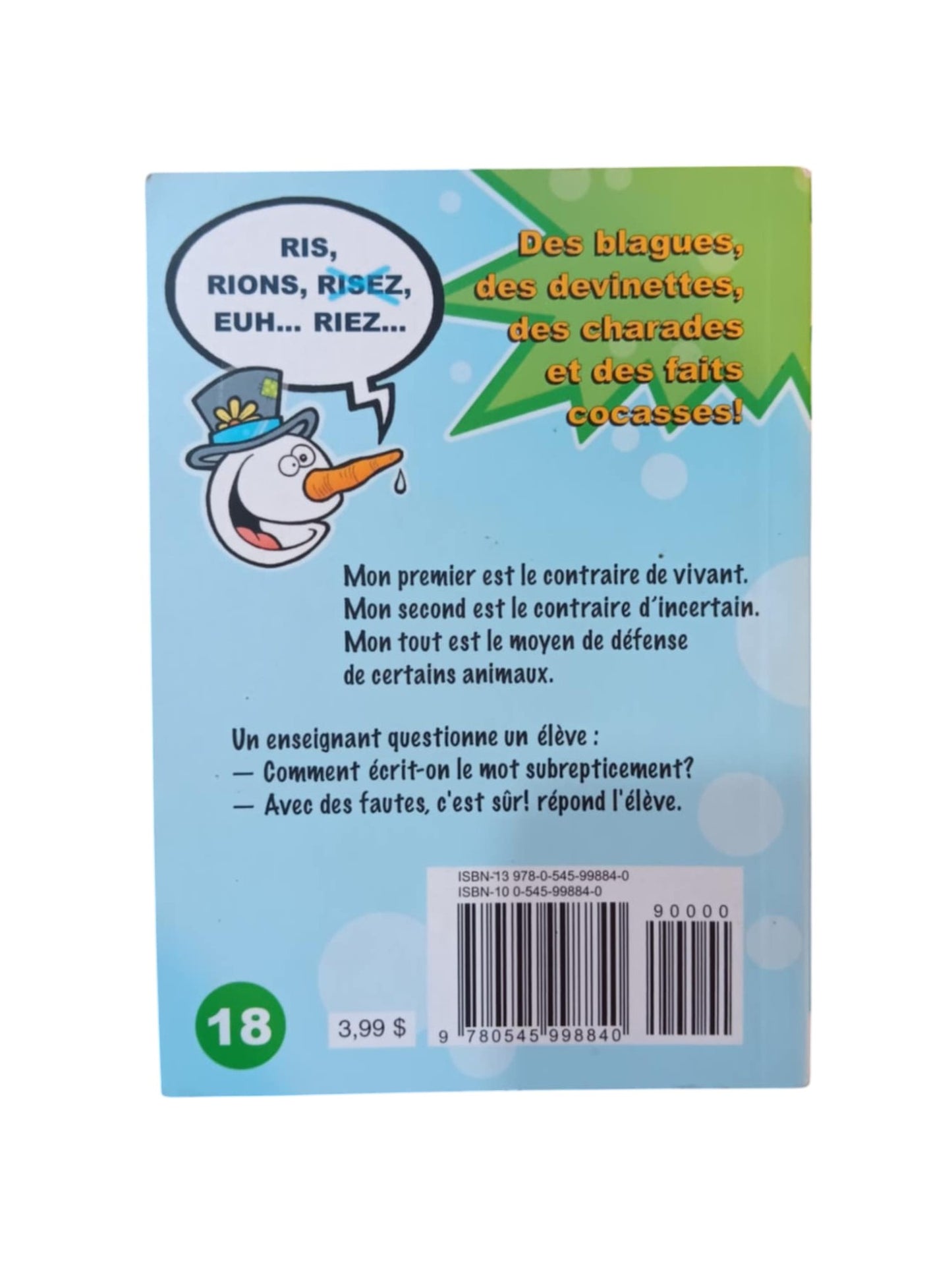 100 Blagues et plus ... Volume 18