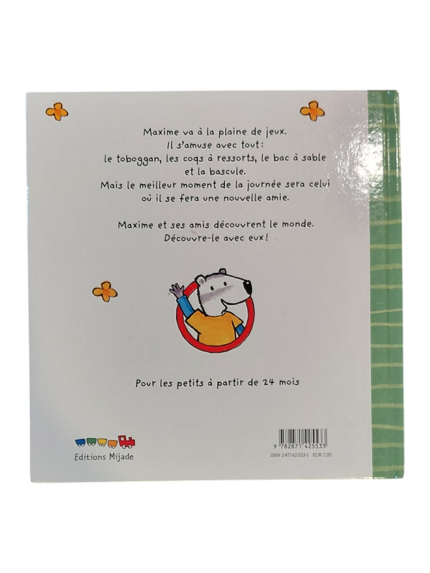 Maxime à la plaine de jeux