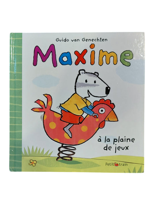 Maxime à la plaine de jeux