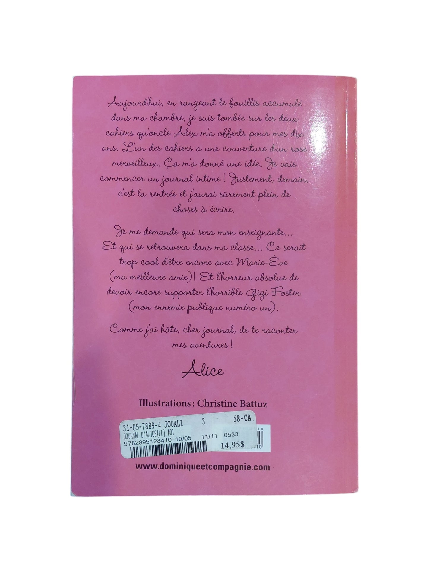 Le journal d'Alice T.1