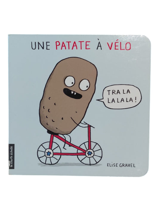 Une patate à vélo