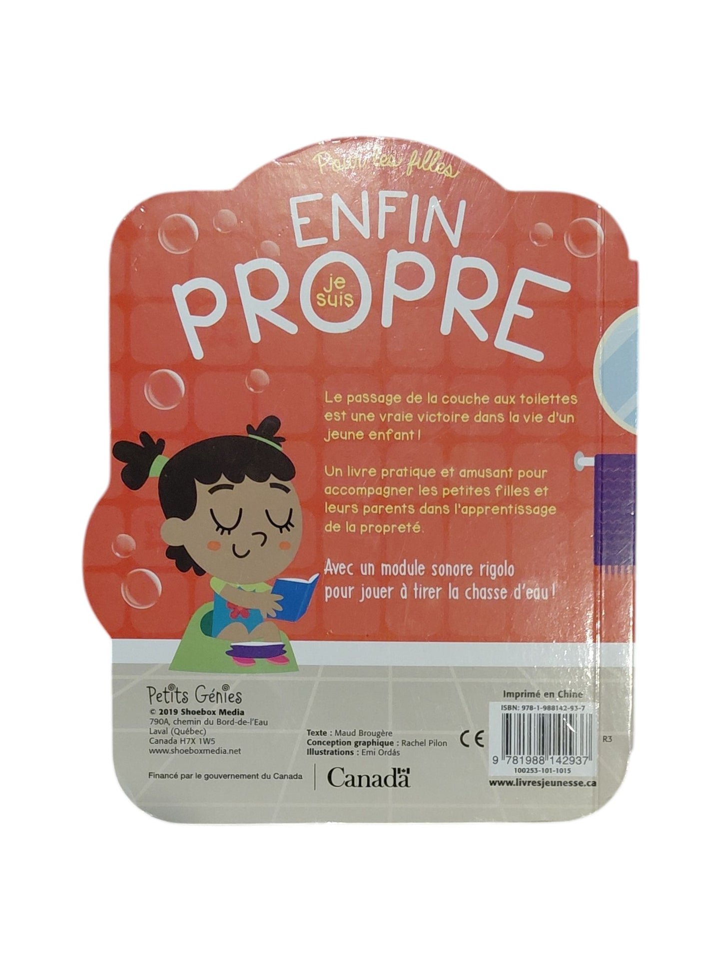 Enfin! Je suis propre : Pour les filles