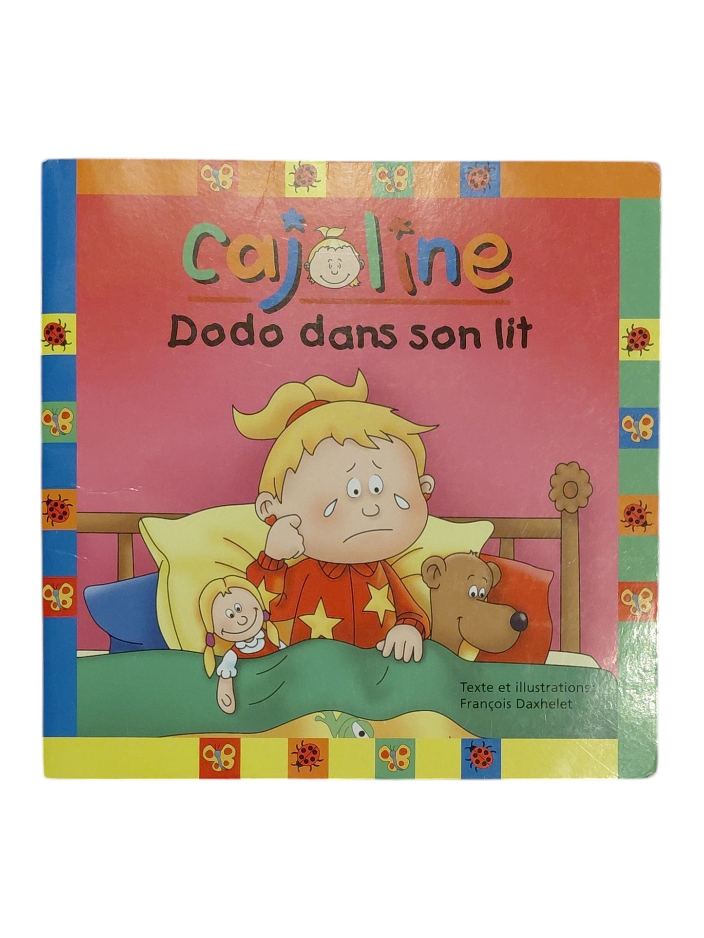 Cajoline : Dodo dans son lit