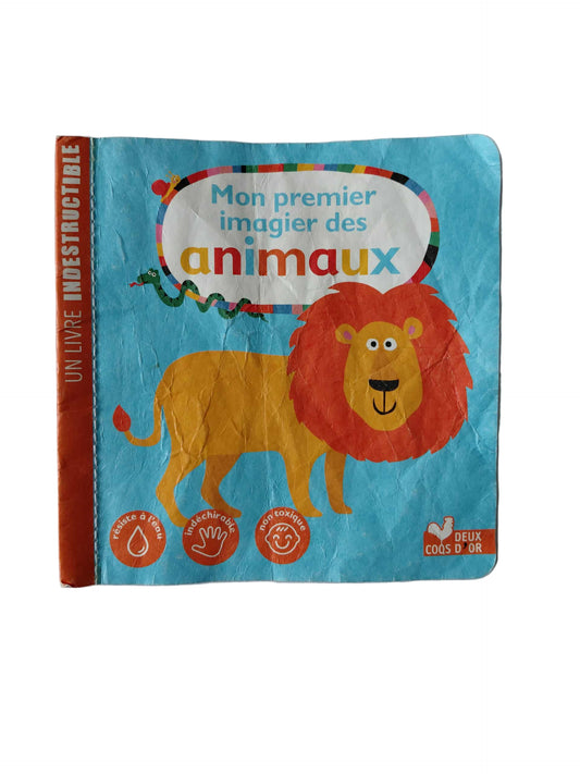Mon premier imagier des animaux - Livre indestructible