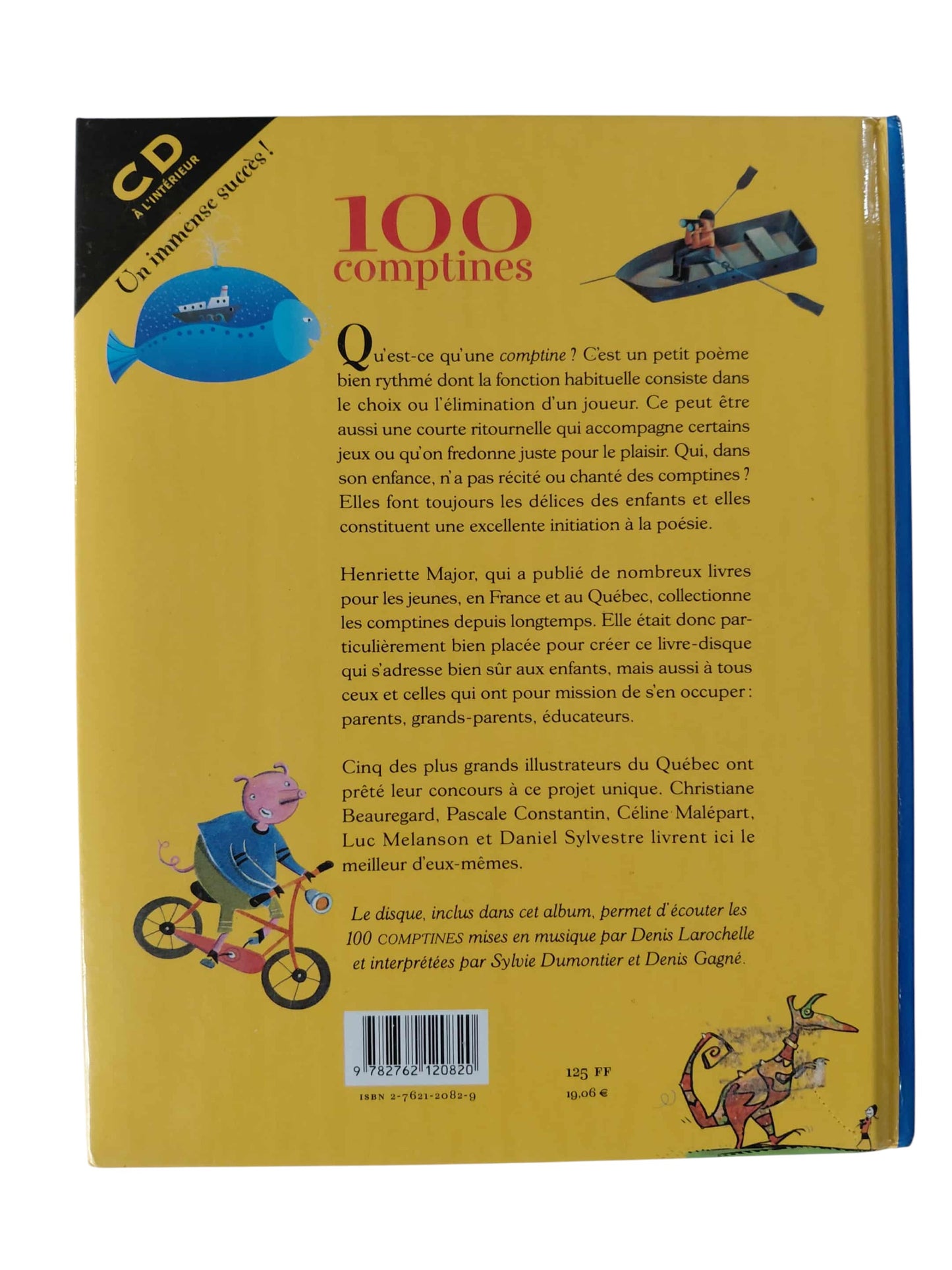 100 comptines - Livre et CD.