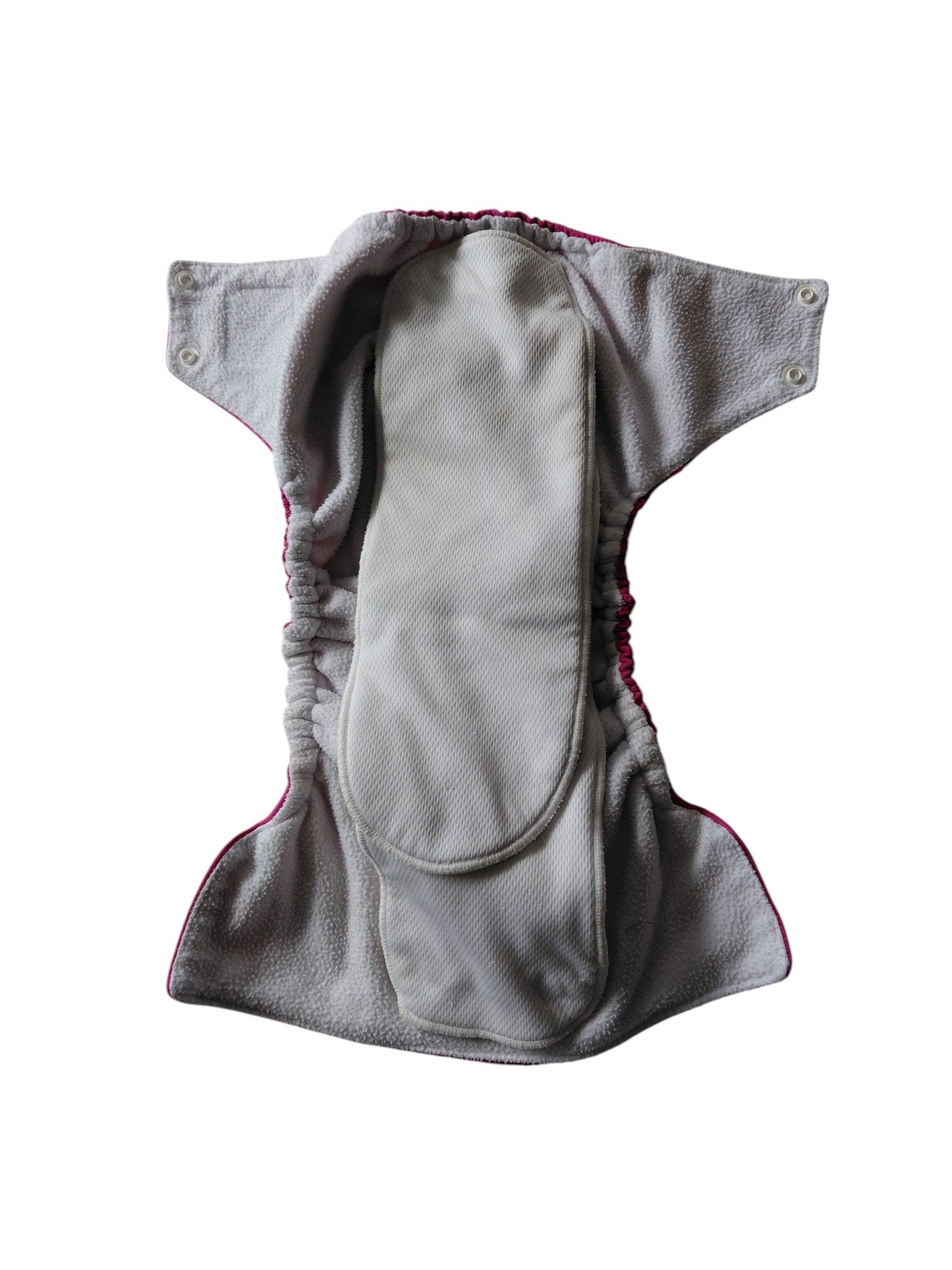 Couche lavable - Bic et Biquette - Rose foncé