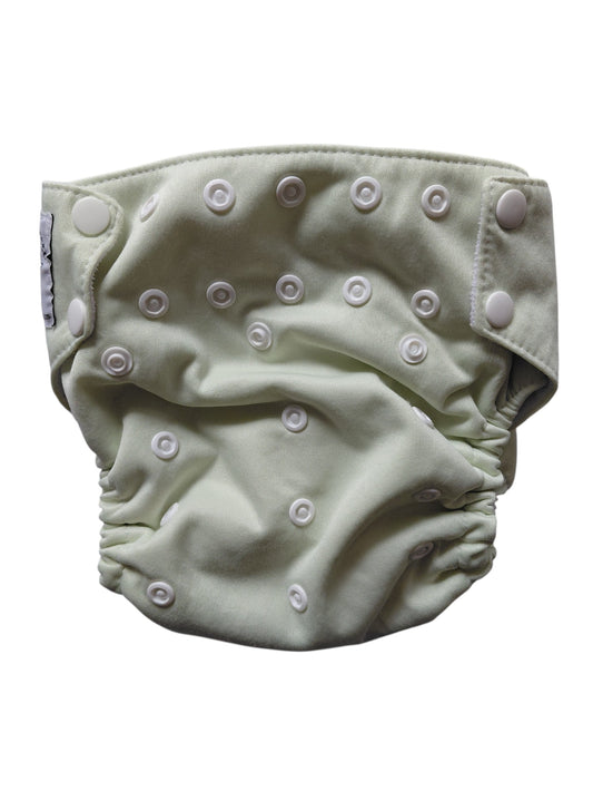 Couche lavable - Bic et Biquette - Vert très pâle