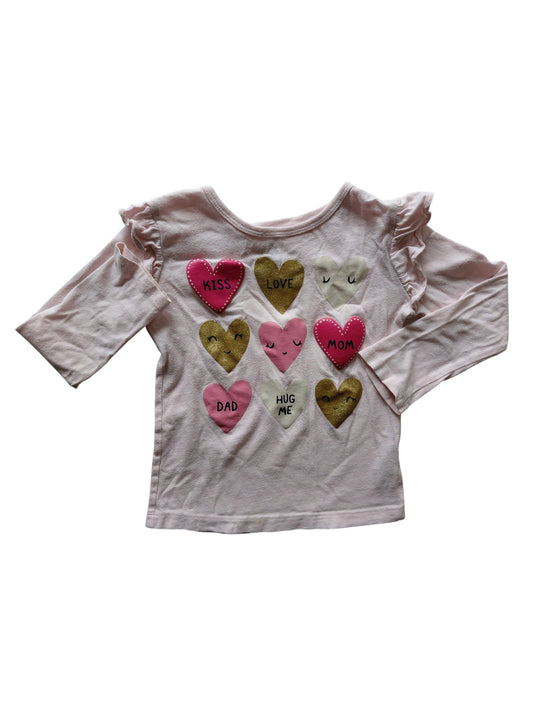 Chandail à manches longues - Carter's - 3 ans *Imparfait