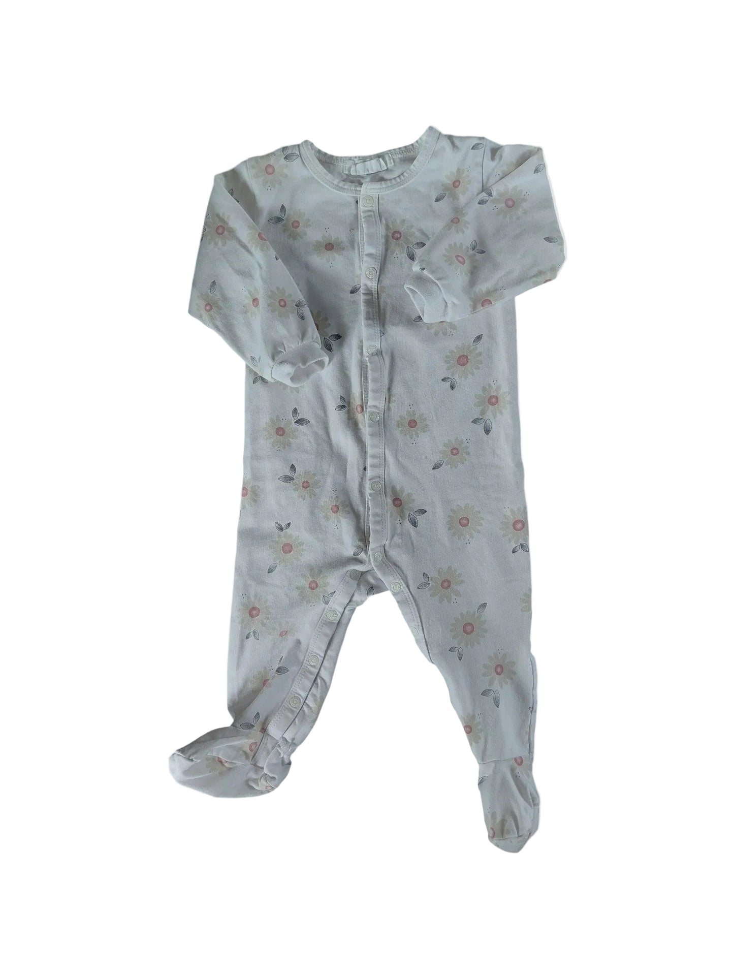 Pyjama - Petit Lem (firsts) - 9 Mois *Légèrement moins blanc autour du bouton