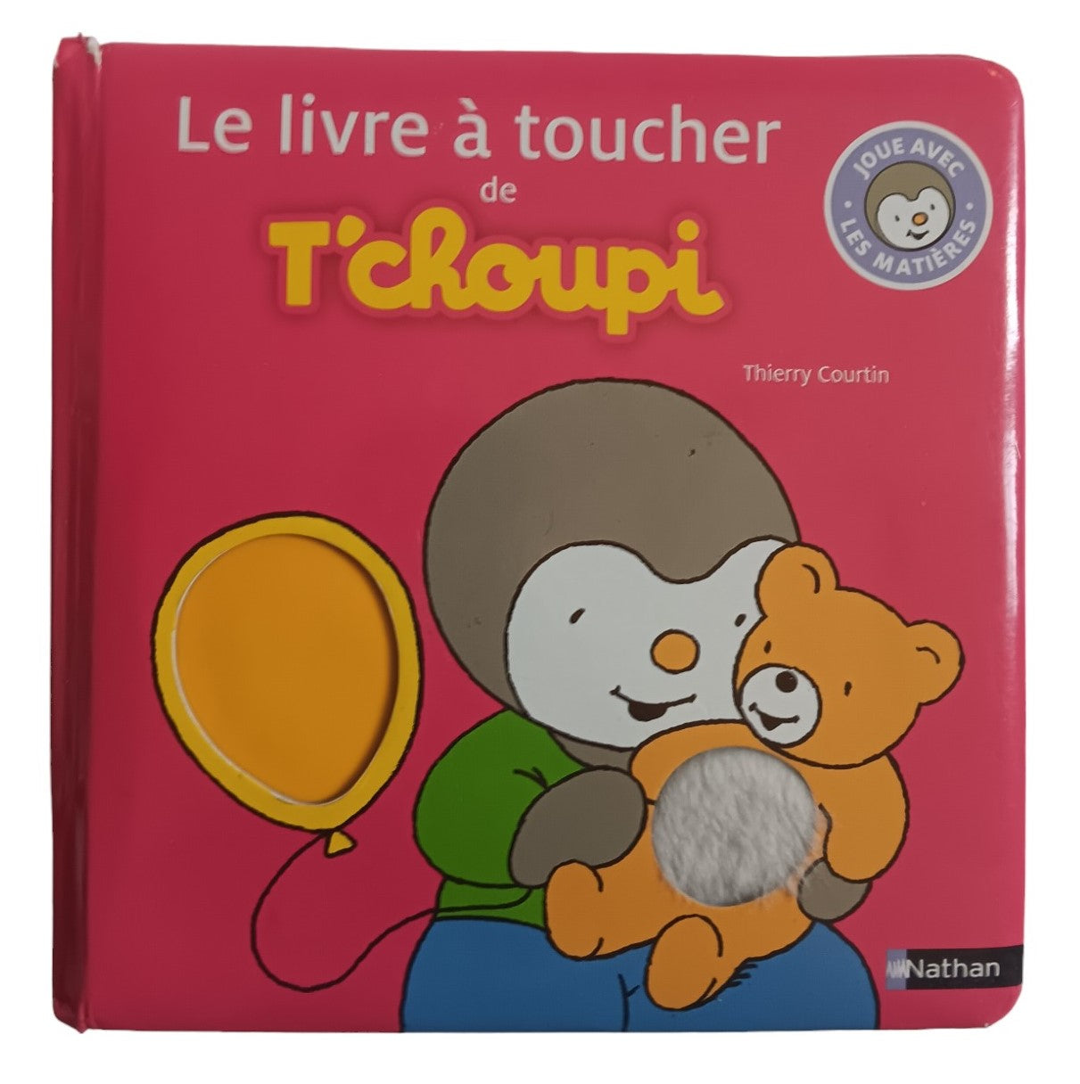 Le livre à toucher de T'choupi