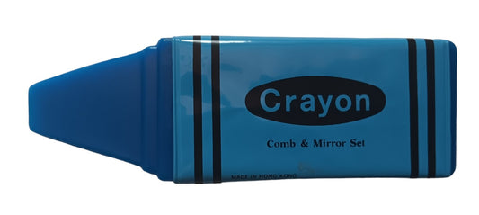 Crayola - Ensemble de peigne et miroir - Vintage