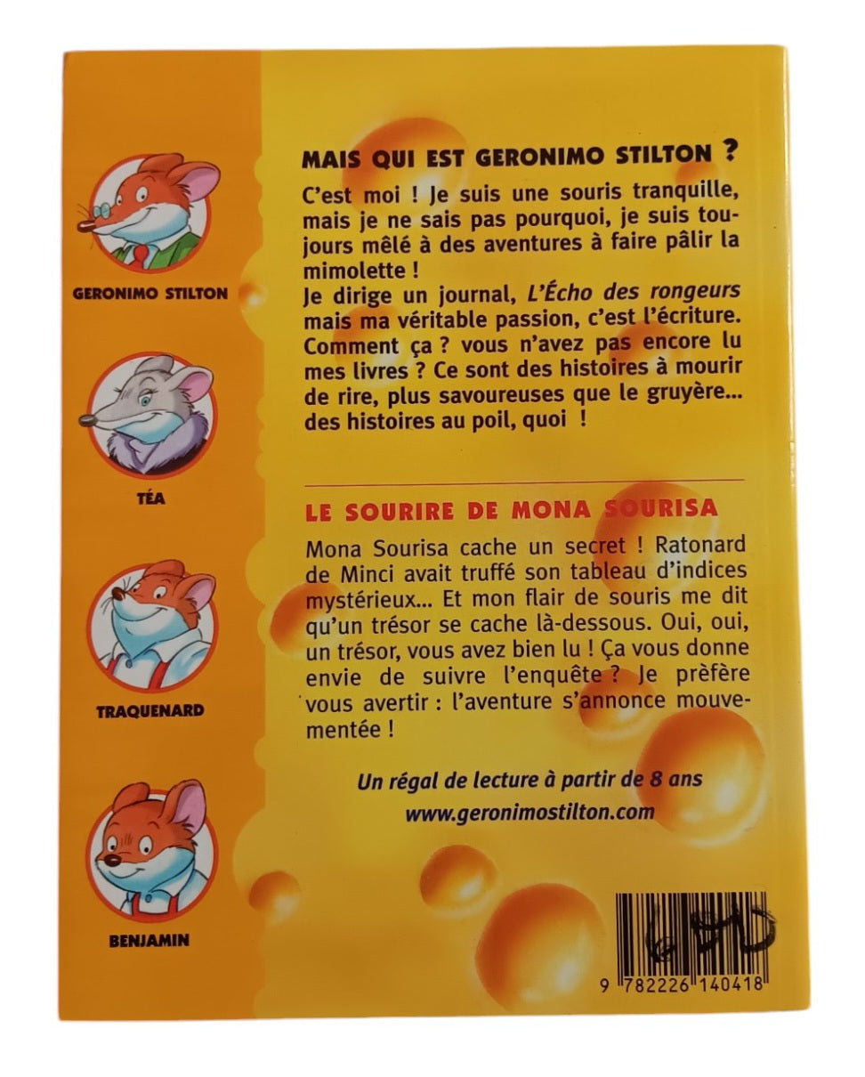 Geronimo Stilton - Le sourire de Mona Sourisa