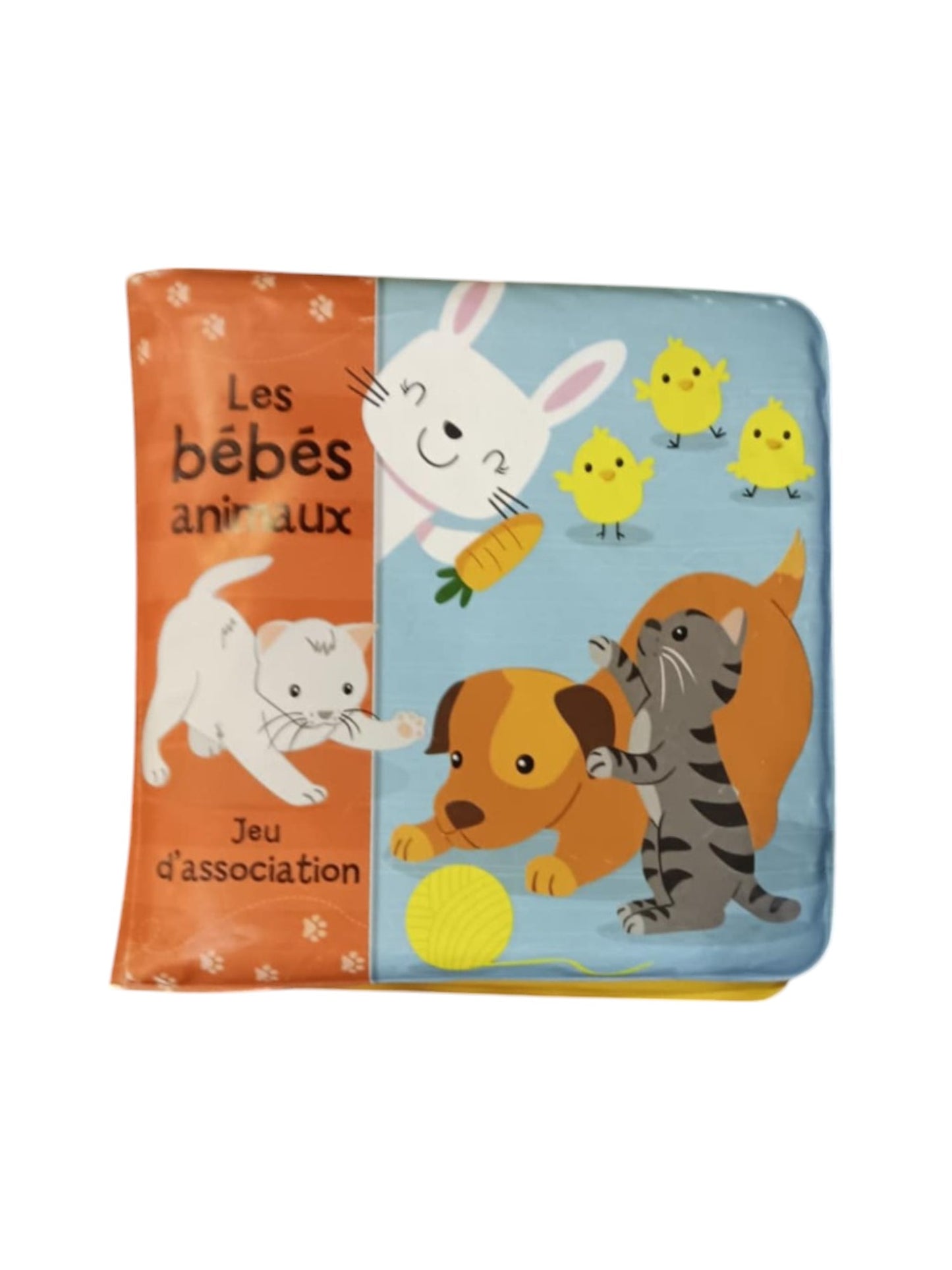 Les bébés animaux - Jeu d'association - Livre de bain