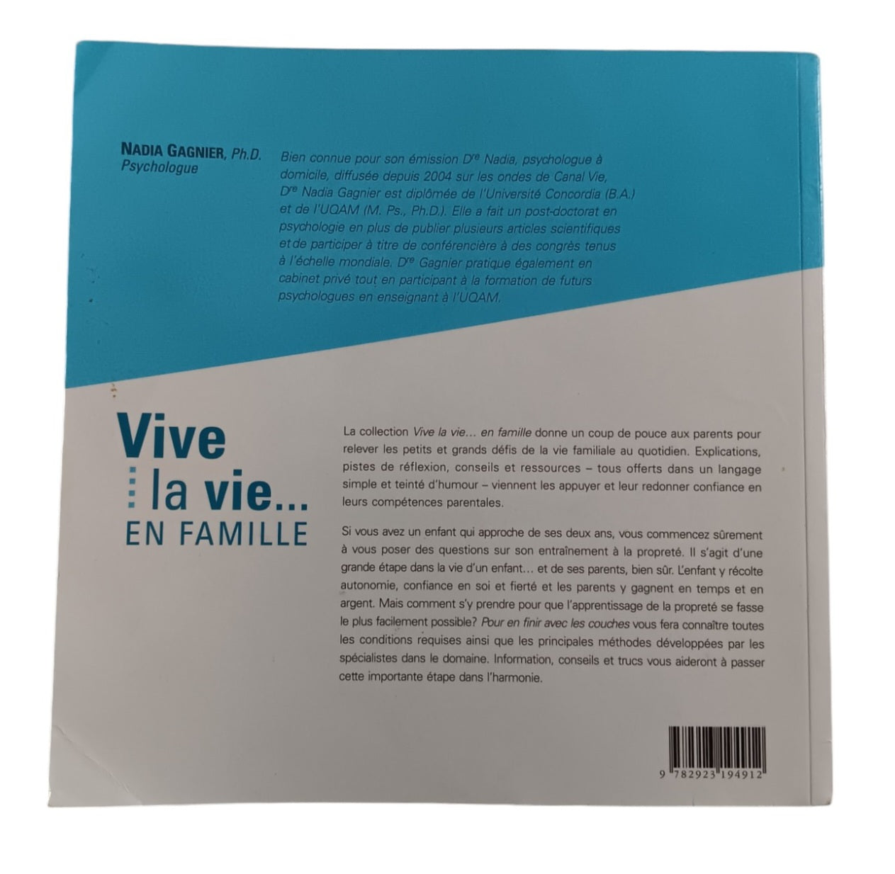 Vive la vie ... en famille - Pour en finir avec les couches