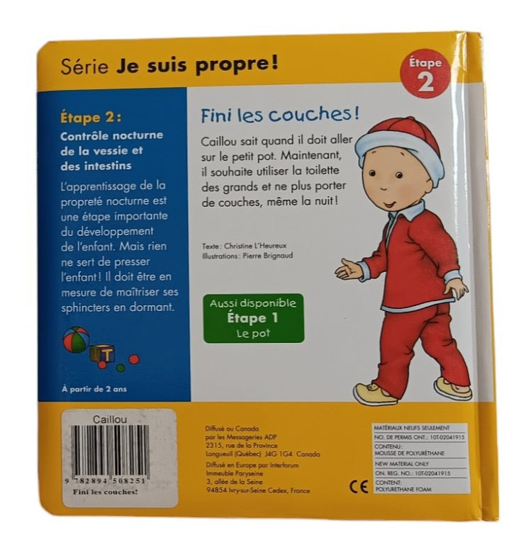 Caillou - Fini les couches !