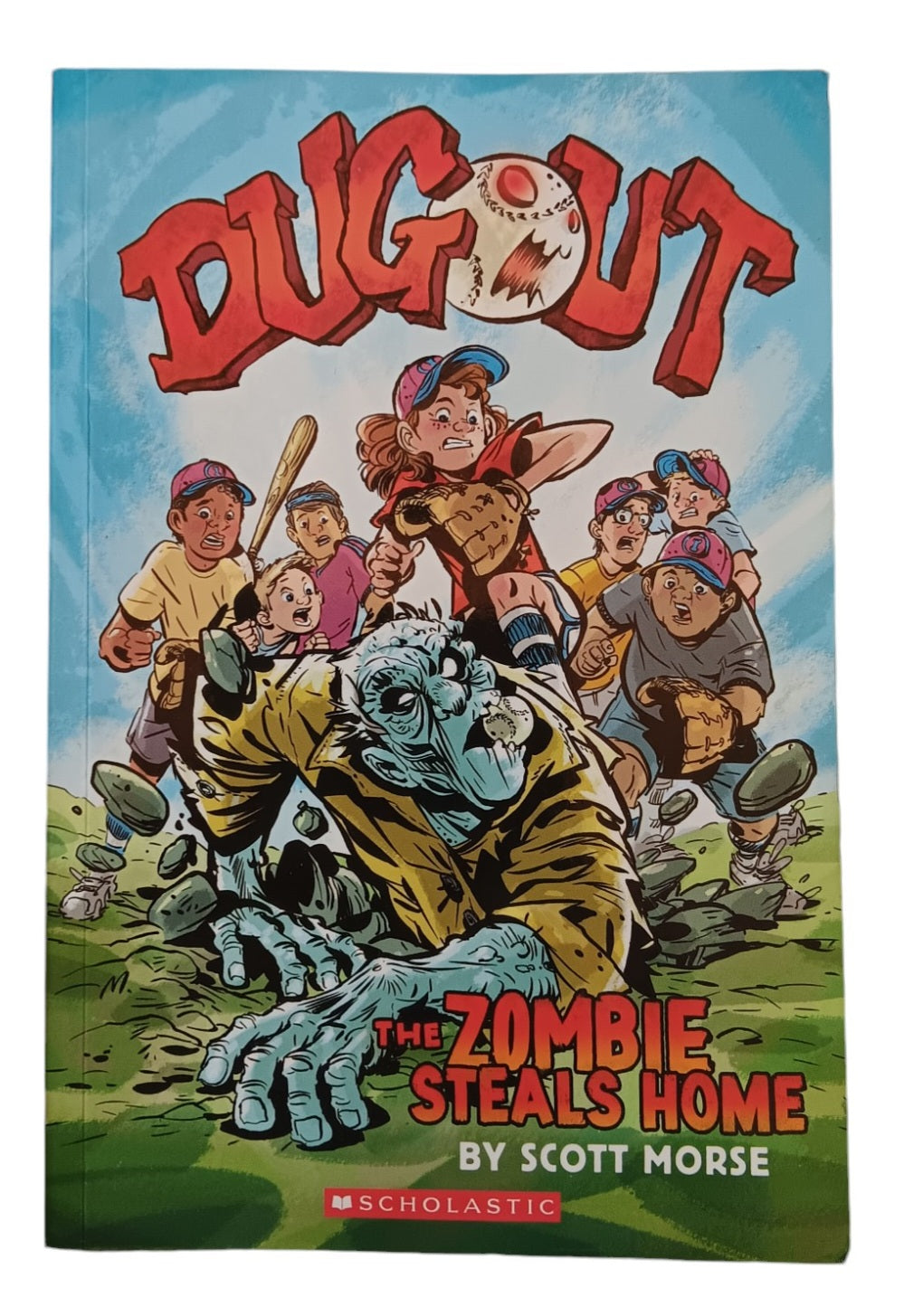 Dug Out - The zombie steals home