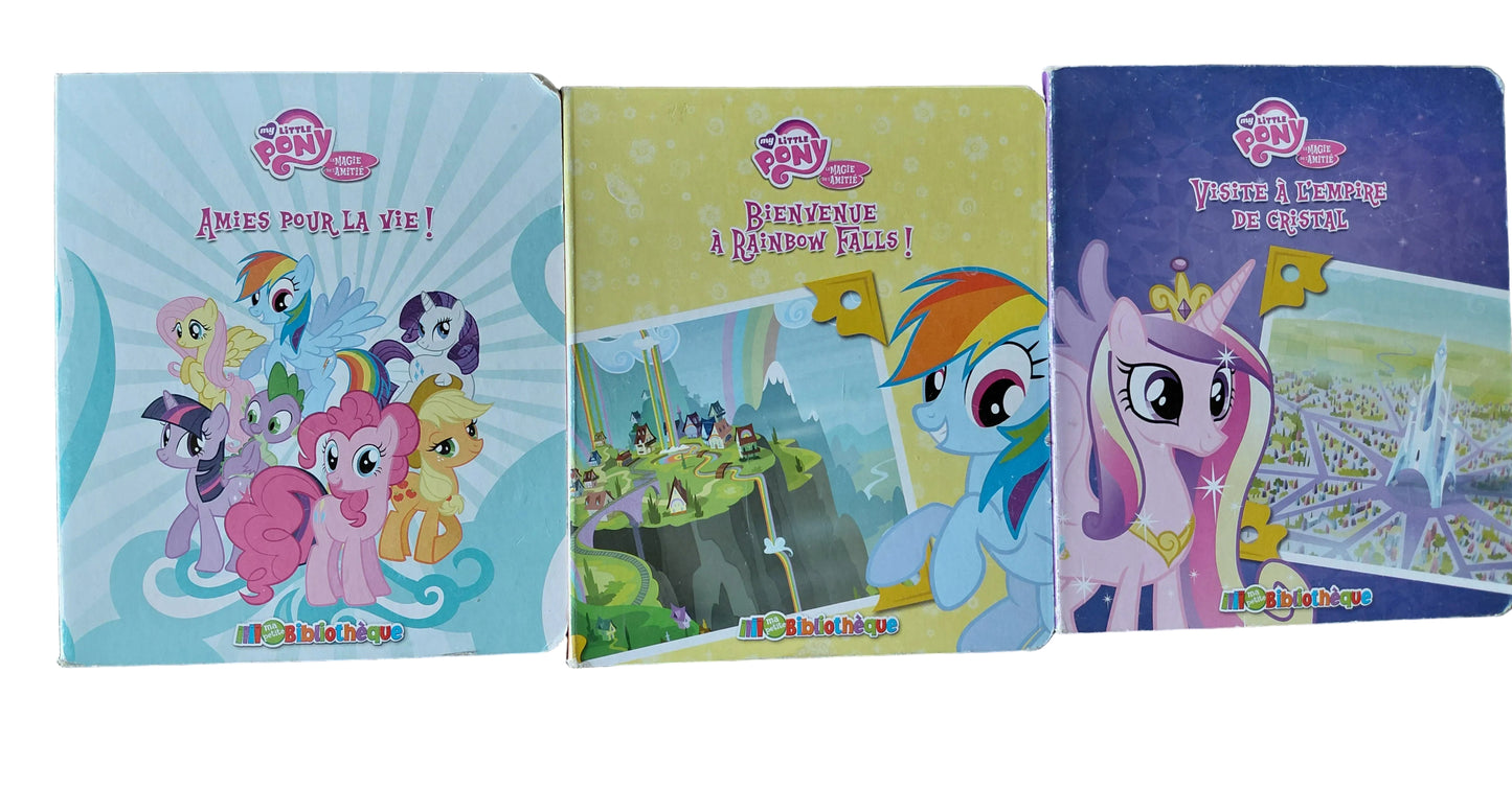 My little poney - La Magie de l'amitié - Coffret de 3 livres