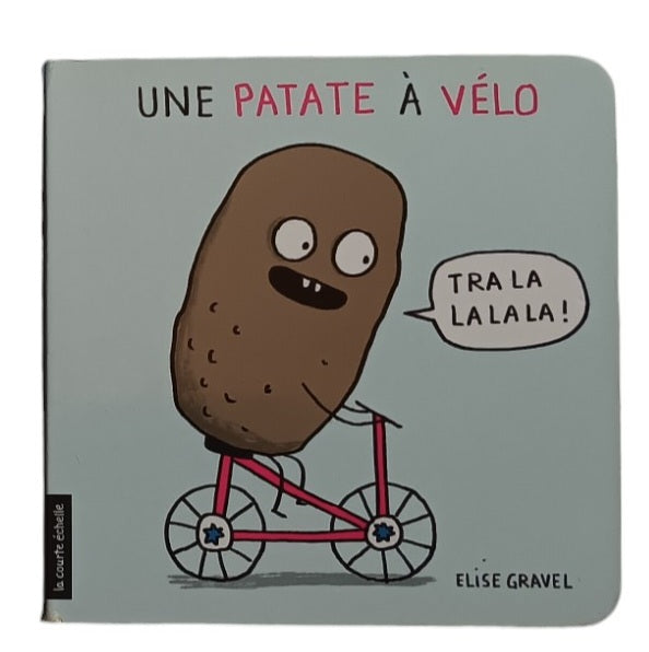 Une patate à vélo