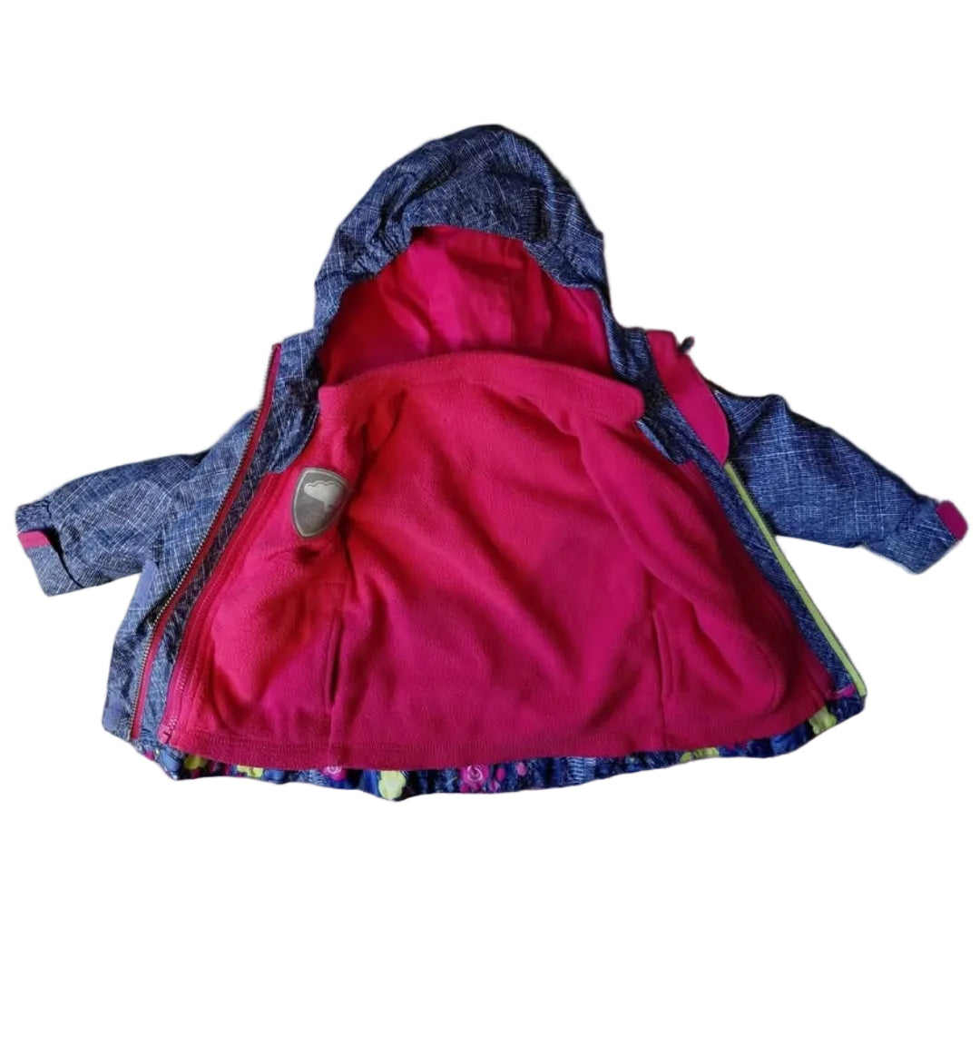Manteau mi-saison 2 en 1 - Deux par deux - 18 Mois