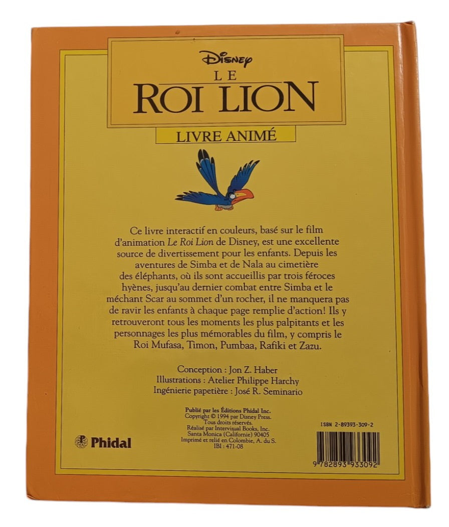 Le roi lion - Livre pop-up