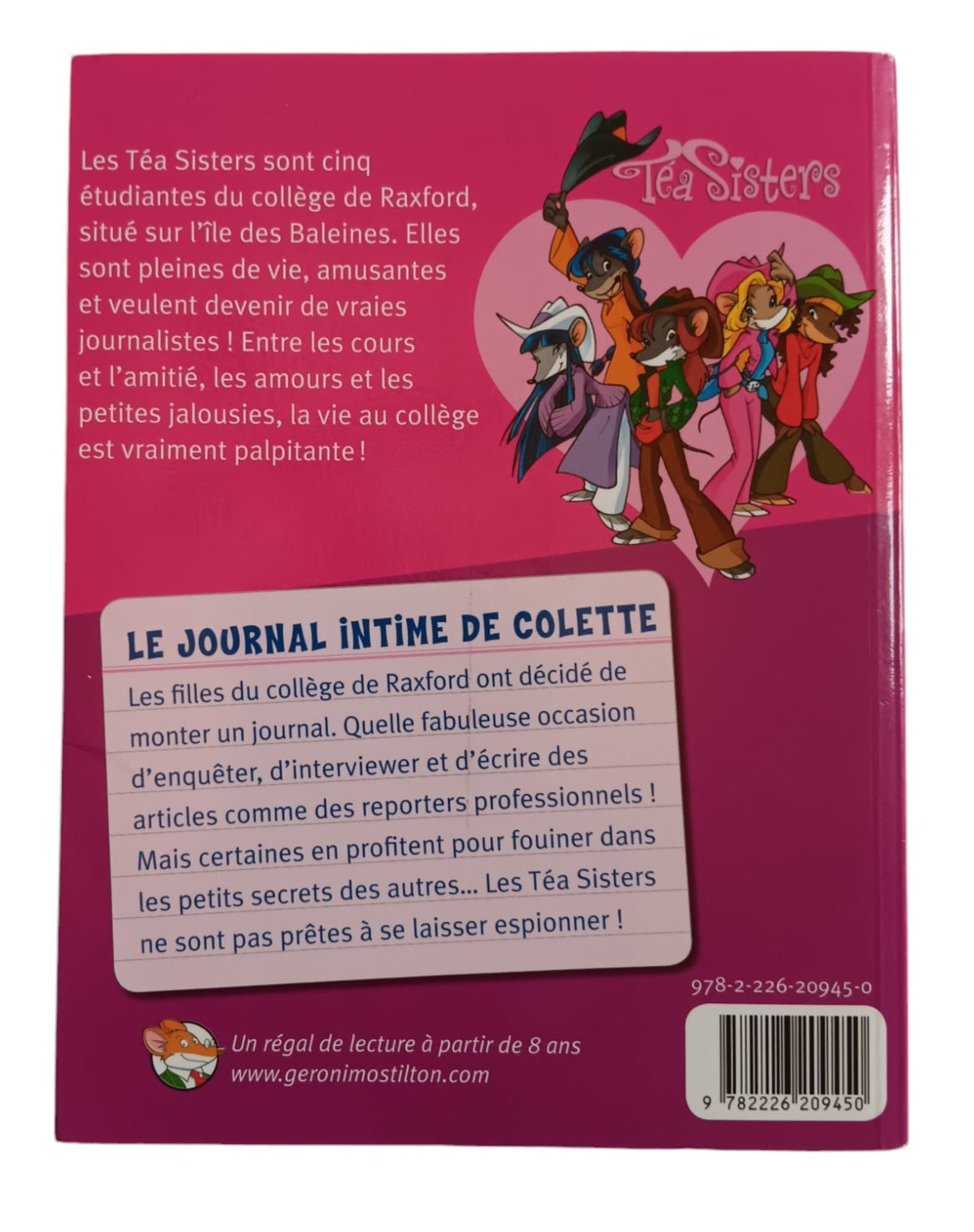 Téa Stilton - Le journal intime de Colette