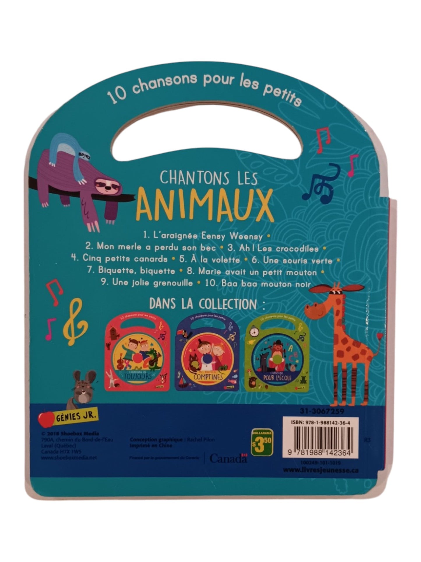 Chantons les animaux - CD