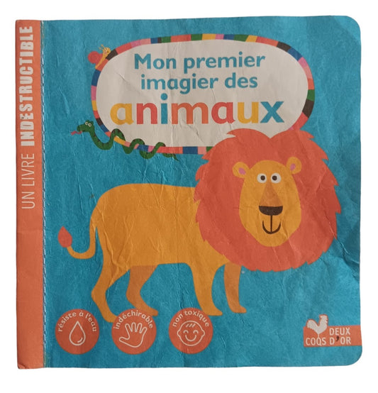 Mon premier imagier des animaux - Livre indestructible