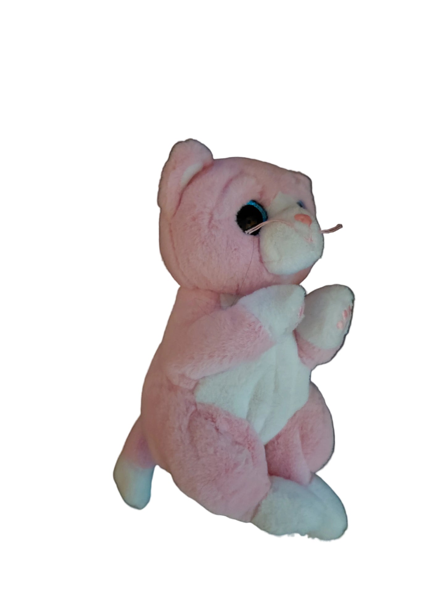 Peluche - Chat rose (petit)